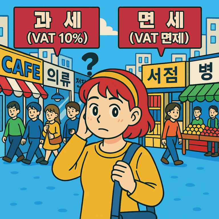 [6편] 과세, 면세, 영세율? 알쏭달쏭 용어 정리 (병원비에 부가세 없는 이유)